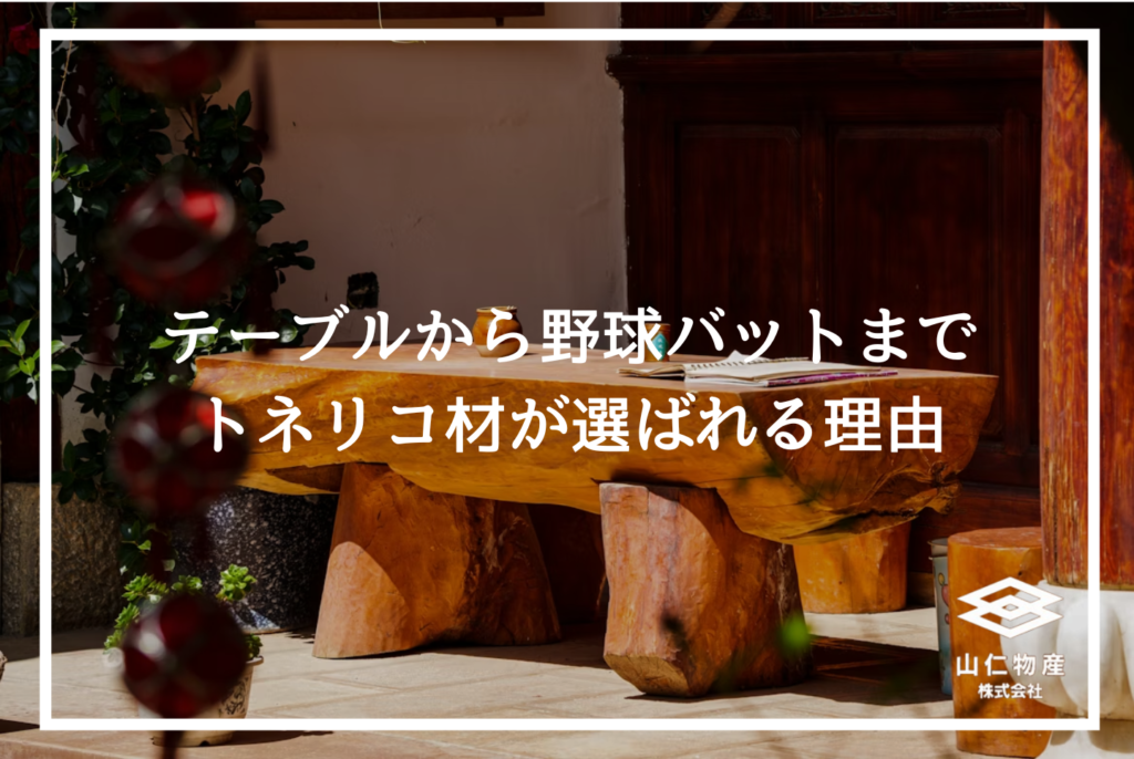 トネリコ木材とは│家具用途・特徴・アッシュ材との違いを解説