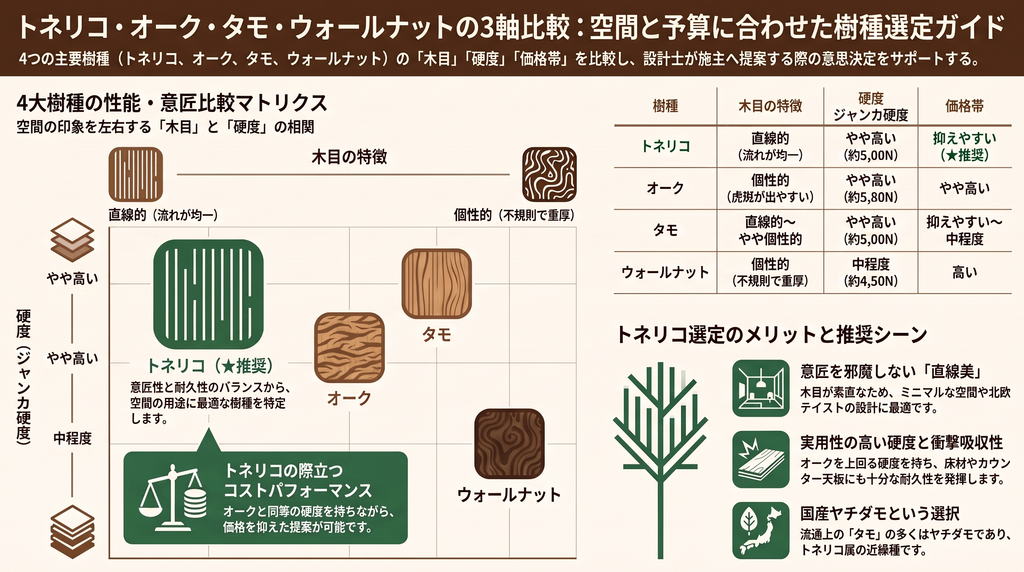 トネリコ木材の特徴と使い分け｜現場監督が知っておきたい選定基準と仕入れ先