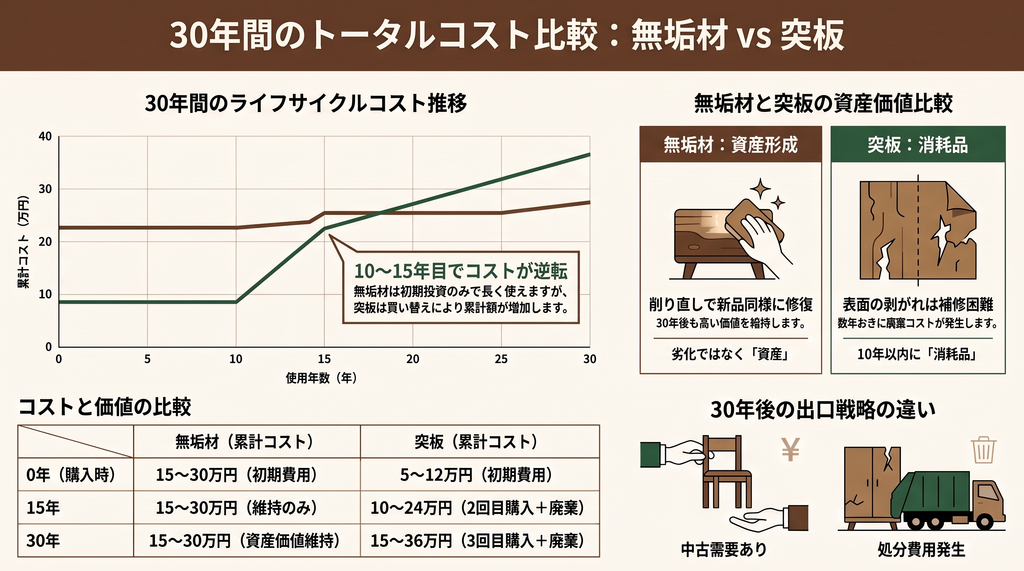 無垢材家具の選び方|失敗しない樹種・乾燥管理・提案の全知識