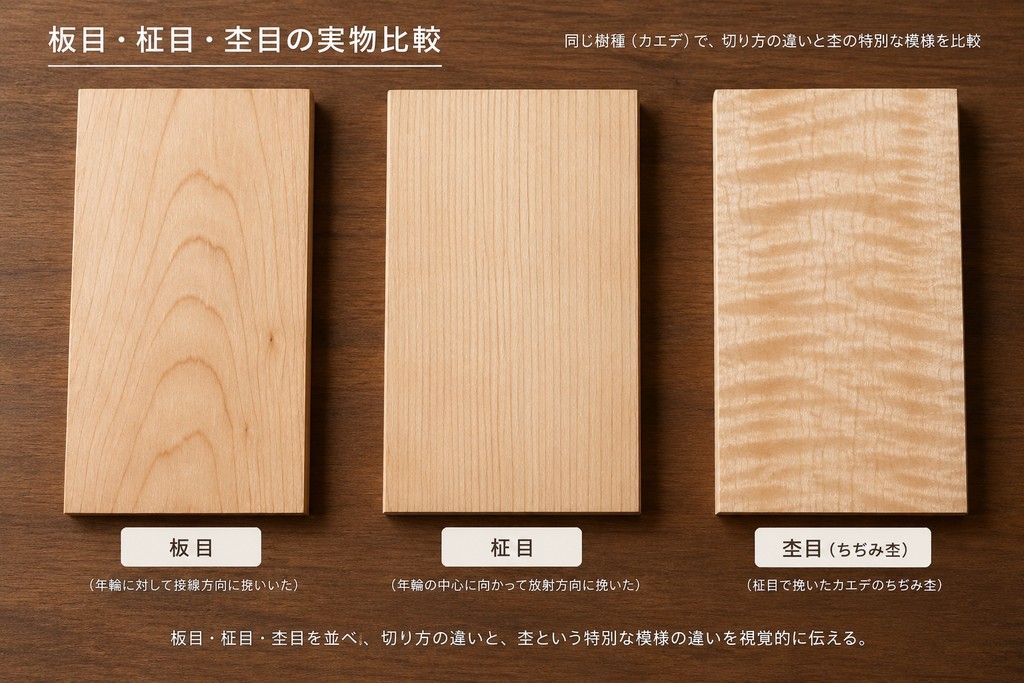 杢目とは何か|木目との違いから種類・選び方まで完全解説
