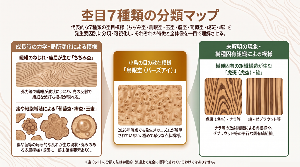 杢目とは何か|木目との違いから種類・選び方まで完全解説